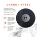 carbon steel features