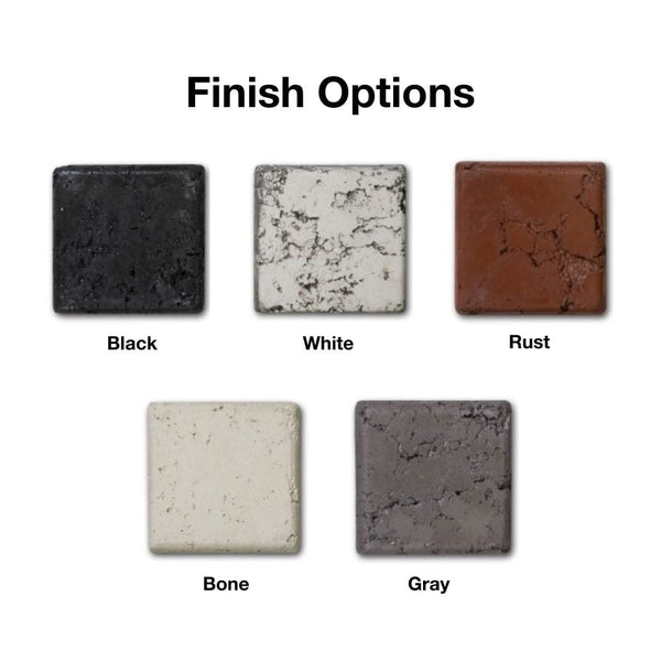 athena fire tables color options - close-up view