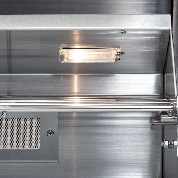internal hood lights - close-up view