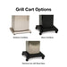 grill cart options