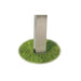 broilmaster stainless steel in ground post