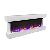 Touchstone Chesmont 50-Inch angled view of the fireplace