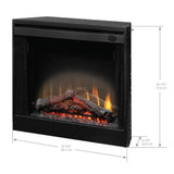 Dimplex 33-Inch Slim Line Built-in Electric Firebox Specs