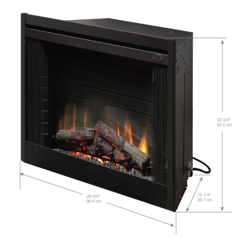 Dimplex Deluxe Built-In Electric Fireplace - 39" - Thumbnail 3