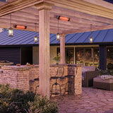 Dimplex DIR Series 36-Inch 1500W 120V Infrared Electric Heater on a pergola