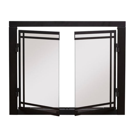 Dimplex Door Kit for Revillusion RBF36 Electric Firebox with doors open