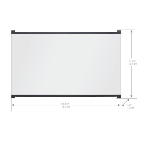 Dimplex Tamperproof Glass Door Kit Specs