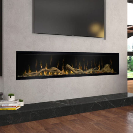 driftwood for 100" fireplace