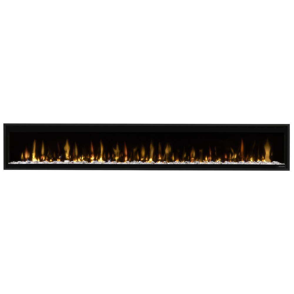 Dimplex Ignite Evolve 100-Inch Electric Fireplace with Clear Acrylic Crystal Media