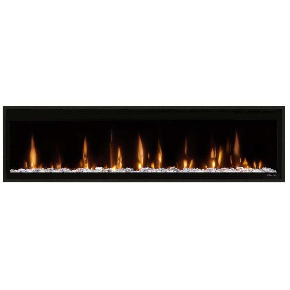 Dimplex Ignite Evolve 60-Inch Electric Fireplace with Clear Acrylic Crystal Media