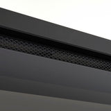 front vent of Dimplex ignite evolve 60-inch built in electric fireplace with crystal media