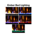 ember bed lighting with crystal media
