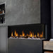 Dimplex Ignite XL Bold 60-Inch Electric Fireplace on a sleek black wall