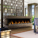 Dimplex Ignite XL Bold 100-Inch Electric Fireplace at a restaurant