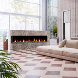 Dimplex Ignite XL Bold 88-Inch Electric Fireplace in a luxurious living space