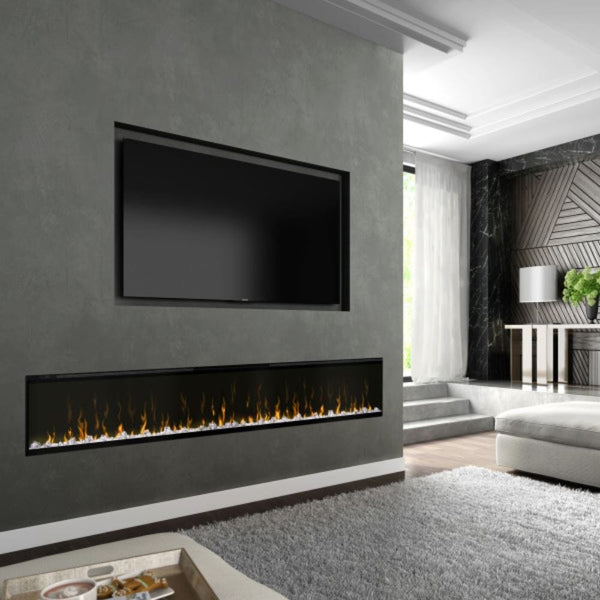 Dimplex IgniteXL 100-Inch Built-in Electric Fireplace (XLF100) - installation view