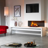 Dimplex Opti-myst 500 Water Vapor Fireplace Cassette in a customized open fireplace
