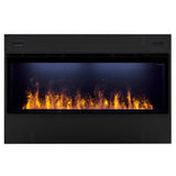 Dimplex Opti-Myst 46-Inch Linear Smart Vapor Fireplace with orange flames