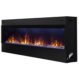 Dimplex Opti-Myst 86-Inch Linear Smart Vapor Fireplace with the water pump