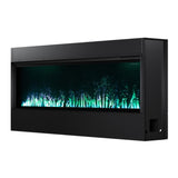 Dimplex Opti-Myst 66-Inch Linear Smart Vapor Fireplace with green flames