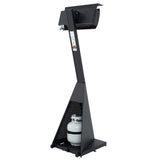 Dimplex Portable Outdoor Propane Infrared Patio Heater with propane tank storage