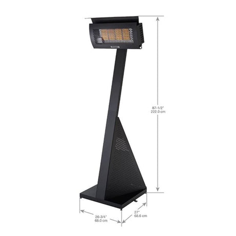 Dimplex Portable Outdoor Propane Infrared Patio Heater Specs