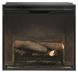 Dimplex Revillusion 24-Inch Built-in Electric Firebox turned off