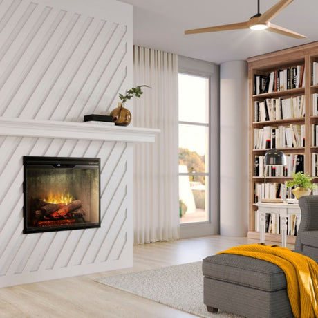 Dimplex Revillusion 30-Inch Built-in Electric Firebox at a study