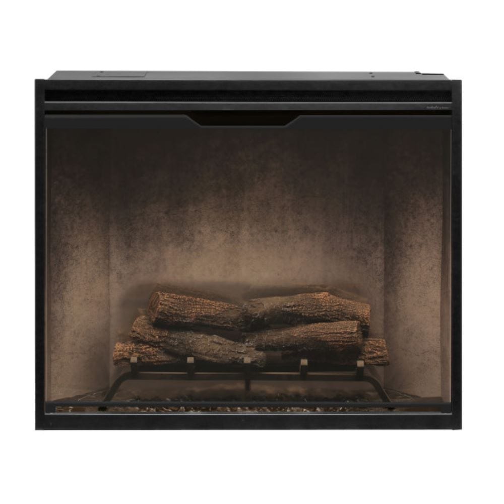 Dimplex Revillusion 36-Inch Portrait Built-in Electric Firebox turned off