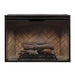 Dimplex Revillusion 42-Inch Built-in Electric Firebox with herringbone brick turned off