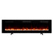 Dimplex Sierra 72-Inch Tabletop Electric Fireplace with crystals