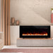 Dimplex Sierra 48-Inch Tabletop Electric Fireplace in a living room