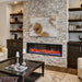 Dynasty Cascade 64-inch BTX64 Electric Fireplace in a living room