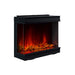 Dynasty Melody 34-Inch 3-Sided Electric Fireplace DY-BTS35 with orange flames