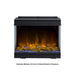 Dynasty Melody 34-Inch 3-Sided Smart Electric Fireplace DY-BTS34