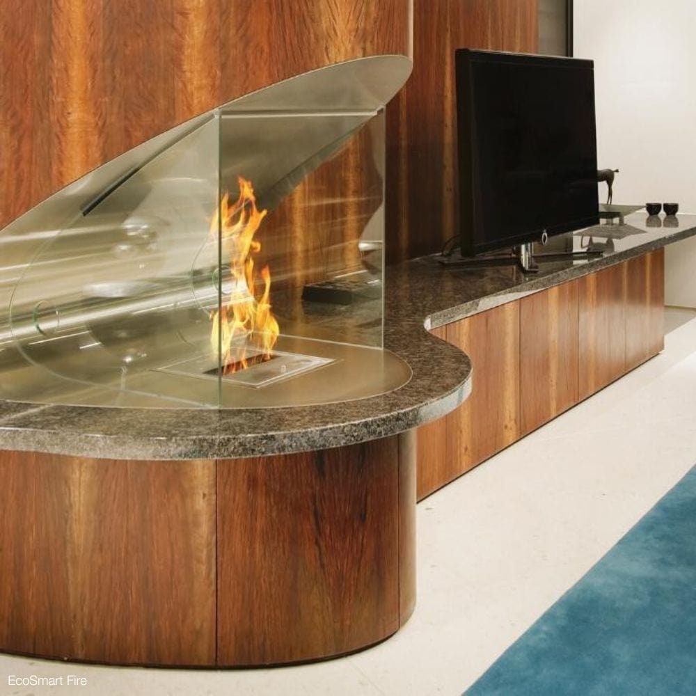 Custom Fire Feature by Saaj Design with BK5 Burner