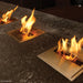 EcoSmart Fire BK5 16" Ethanol Fireplace Burner on concrete countertop