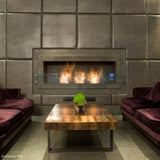 EcoSmart Fire BK5 16" Ethanol Fireplace Burner in Custom Fireplace