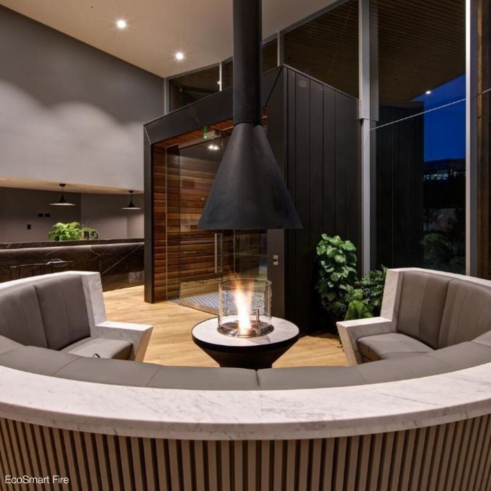 EcoSmart Fire AB Round Ethanol Fireplace Burner