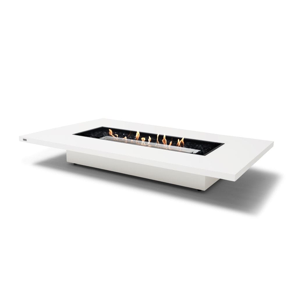 EcoSmart Fire Daiquiri 70-Inch Rectangular Fire Pit Table in Bone