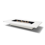 EcoSmart Fire Daiquiri 70-Inch Rectangular Fire Pit Table in Bone