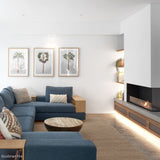 EcoSmart Fire Flex Ethanol Firebox with One Open Side