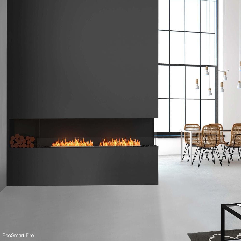 Csr Fire Box EcoSmart Fire Flex Firebox with 1 Open Side & Box — Modern Blaze