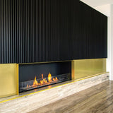 EcoSmart Fire Flex Single Sided Ethanol Firebox at a hotel
