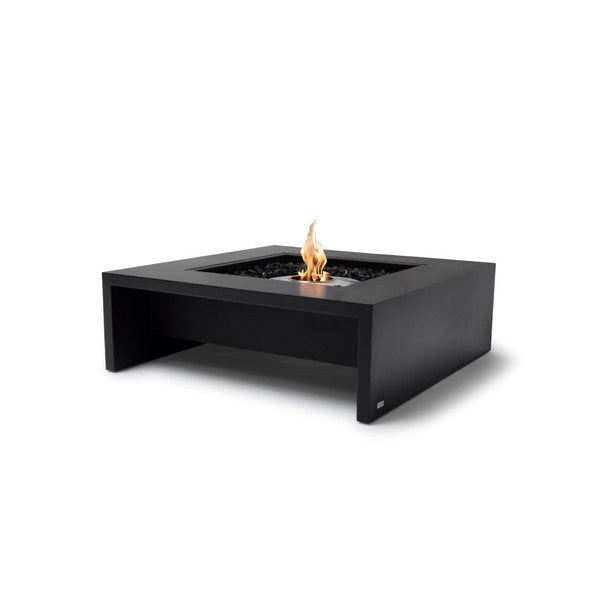 EcoSmart Fire Mojito 40-Inch Square Fire Pit Table in Graphite
