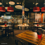 EcoSmart Fire XL500 Ethanol Fireplace Burner as a custom fireplace in a restaurant