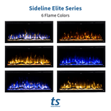 Touchstone Forte Elite 40-Inch Freestanding flame color options