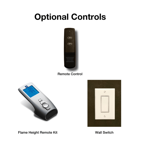 Optional controls - installation view