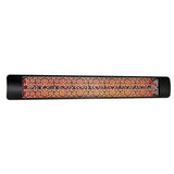 Eurofase 6000W Black Infrared Electric Heater with mason decor plate