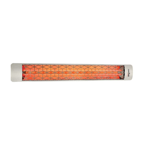 Eurofase 6000W Stainless Steel Infrared Electric Heater with stella decor plate
